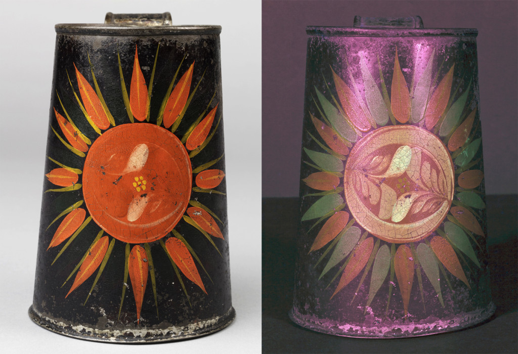 Mug, probably made in the Mid-Atlantic region; 1850−70.  Bequest of H.F. du Pont, 1965.1520 