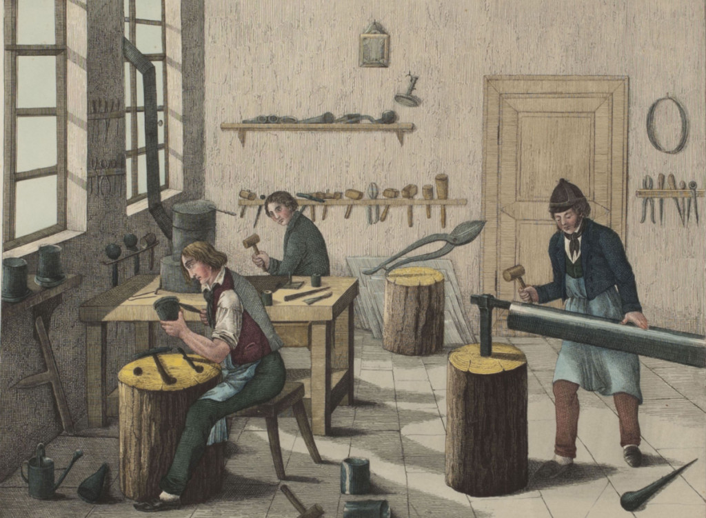 Tinsmith, Zinngiefser, rev'd